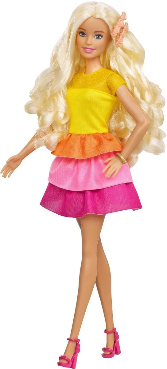 Barbie Ultieme Krullen Pop & Speelset GBK24 - Multicolor
