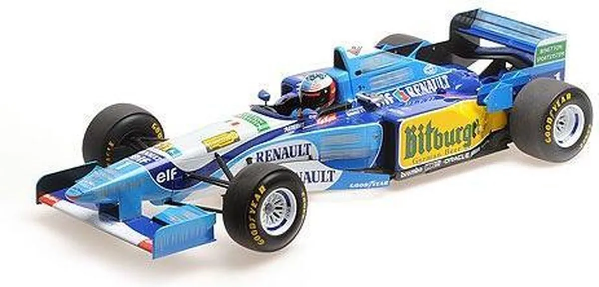 Formule 1 Benetton Renault B195 Schumacher 1:12 - Minichamps 15215