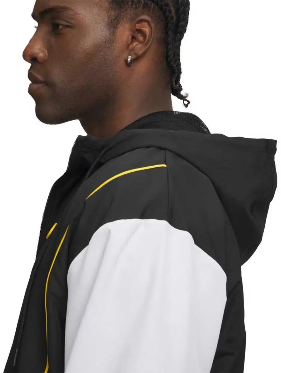 Under Armour Rival Woven Colorblock Jas - Zwart - afbeelding 3 van 3