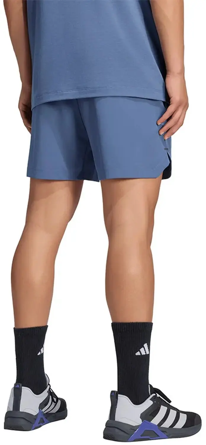 adidas D4T Essentials Korte Broek M - Blauw - afbeelding 2 van 4