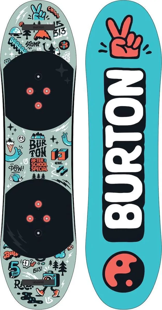Burton After School Special 90 Snowboard - Blauw - afbeelding 3 van 4