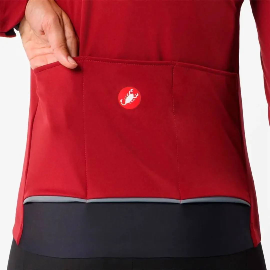 Castelli Alpha 150 Jas - Rood M - afbeelding 4 van 4