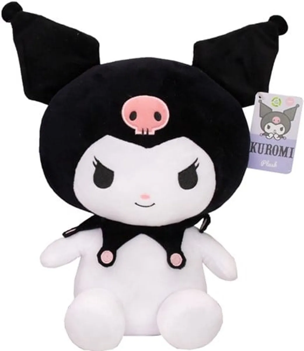 Hello Kitty Kuromi Pluche Knuffel 27cm