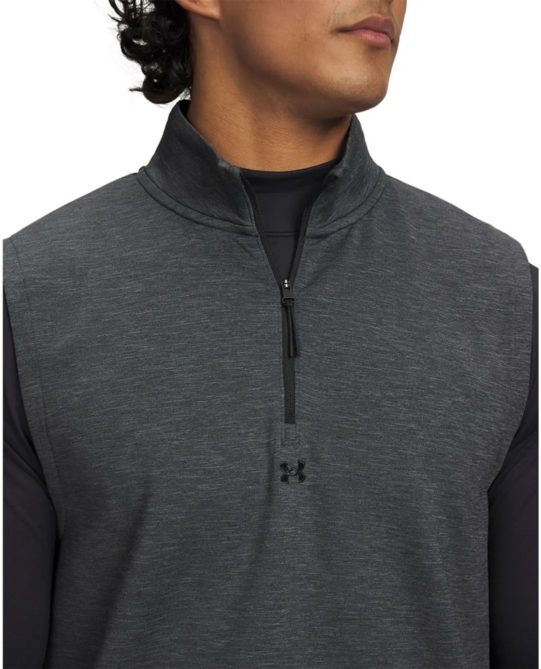 Under Armour UA Drive Midlayer Vest - L - Zwart - afbeelding 2 van 6