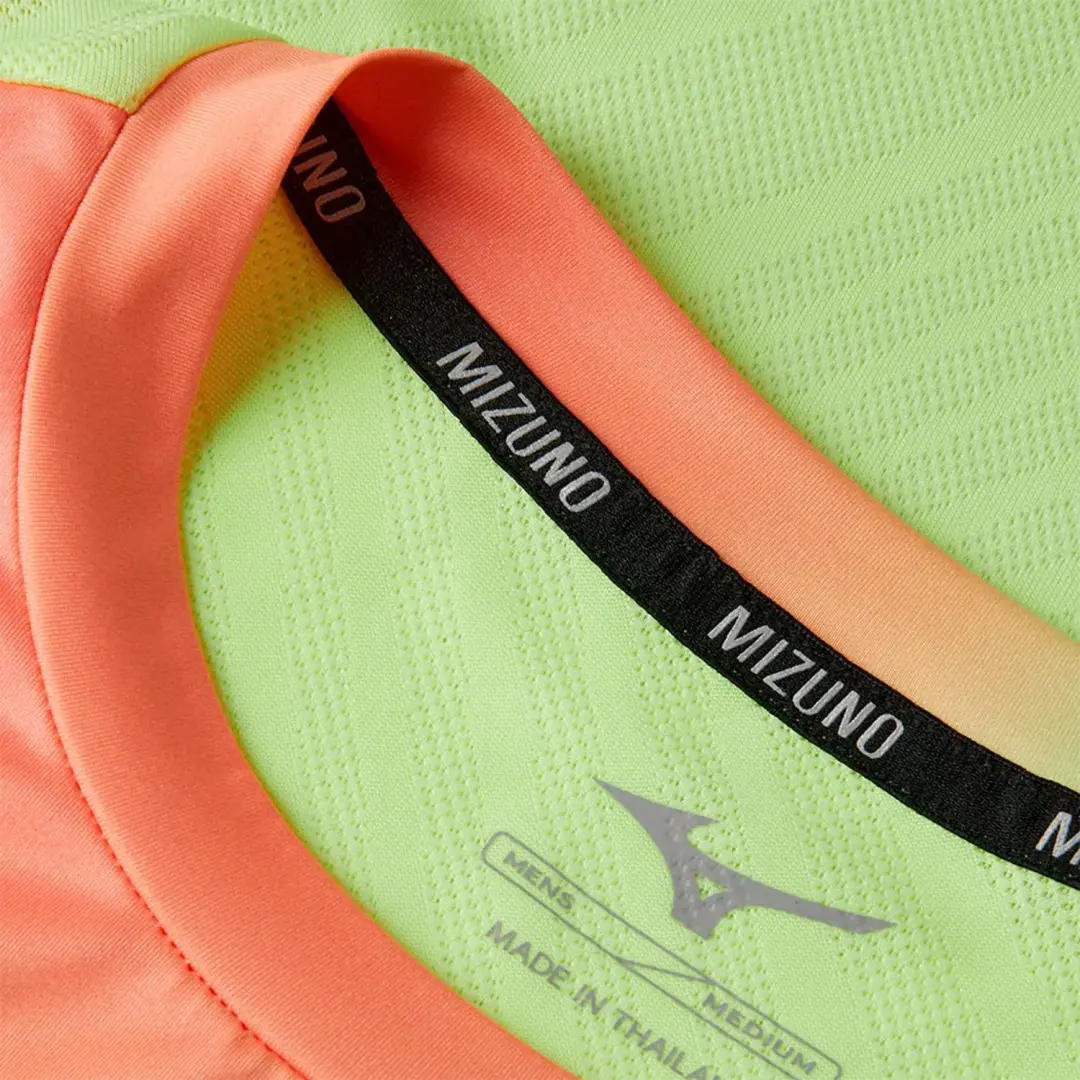 Mizuno Tennis Graphic T-shirt Lime - L - afbeelding 4 van 4
