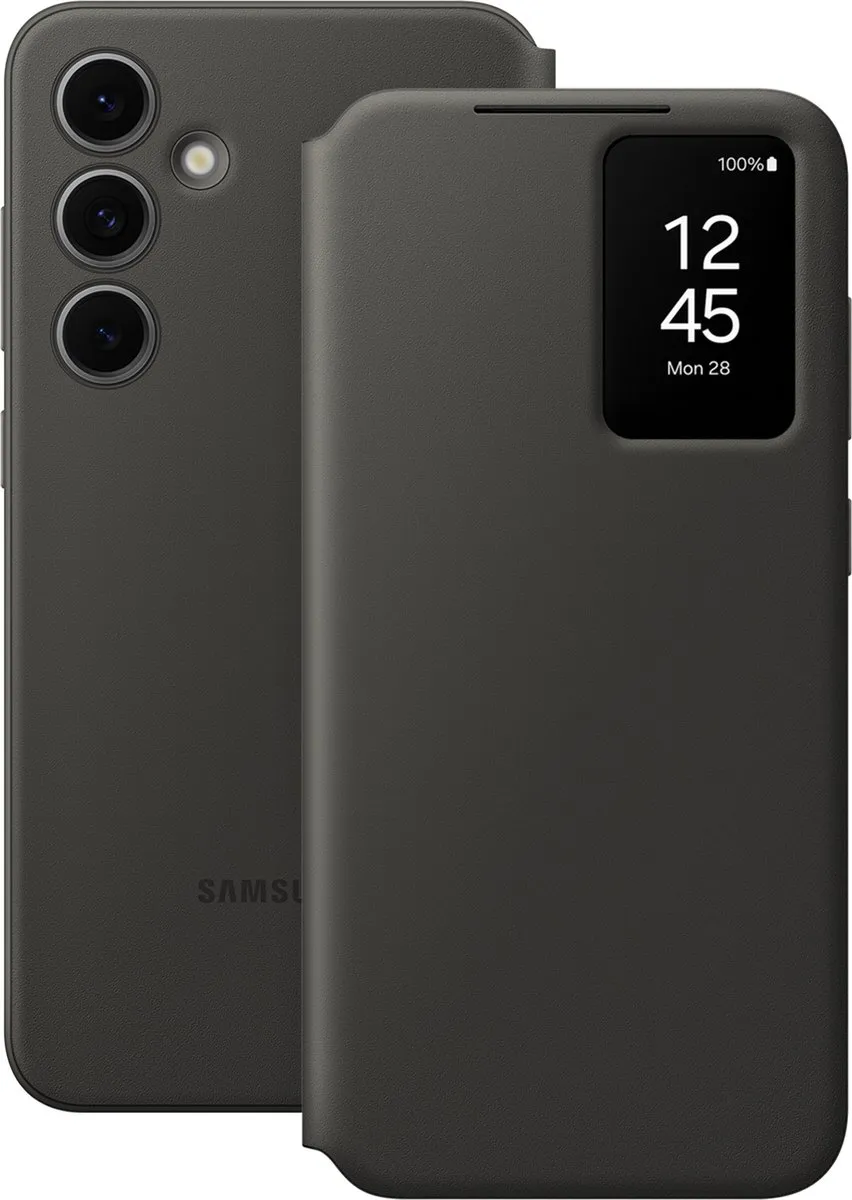 Samsung Smart View Wallet Case EF-ZS721CBEGWW - Zwart