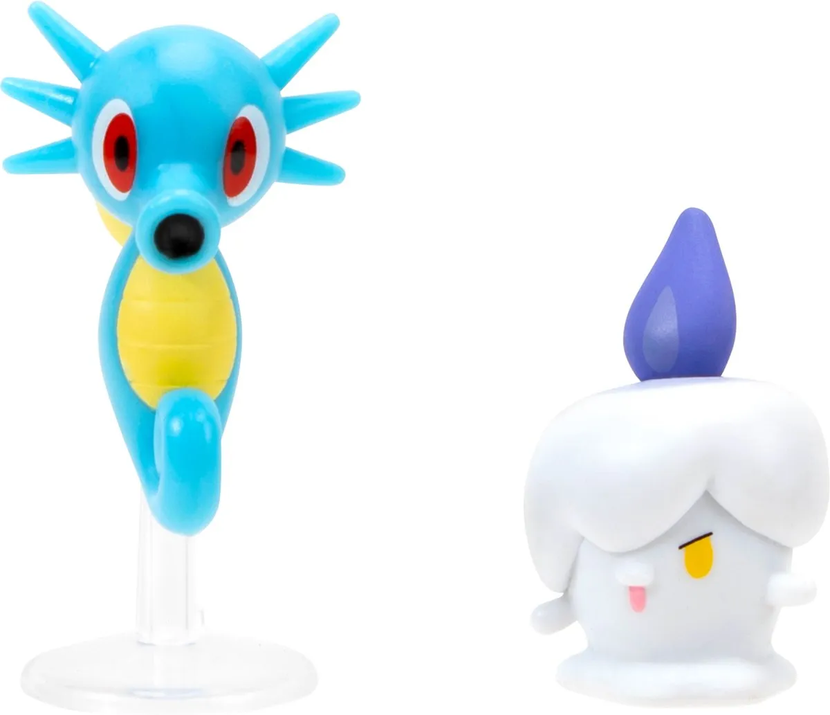 Pokémon Battle Figure 2 Pack Horsea & Litwick - Multicolor