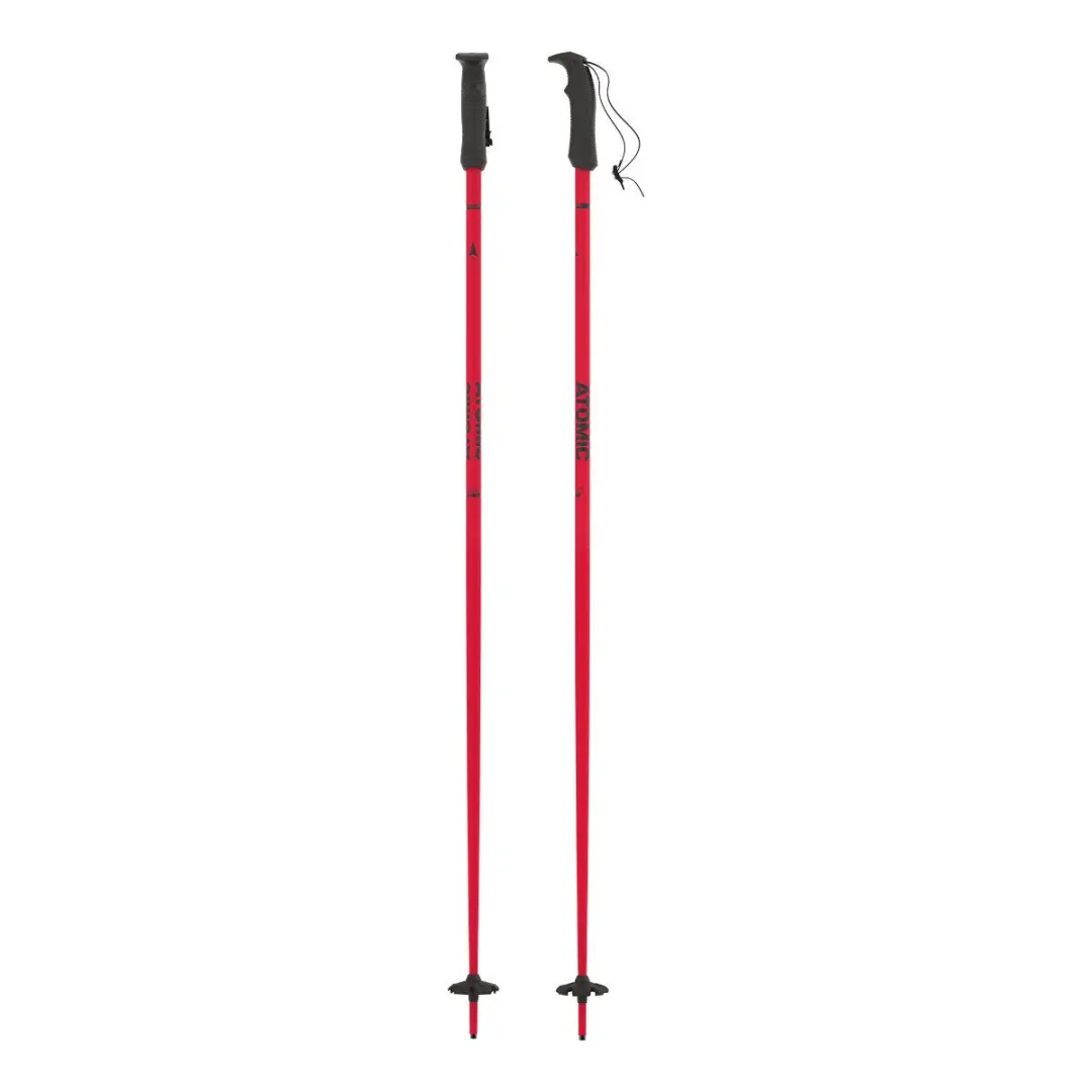 ATOMIC AMT SKISTOKKEN Red black-135