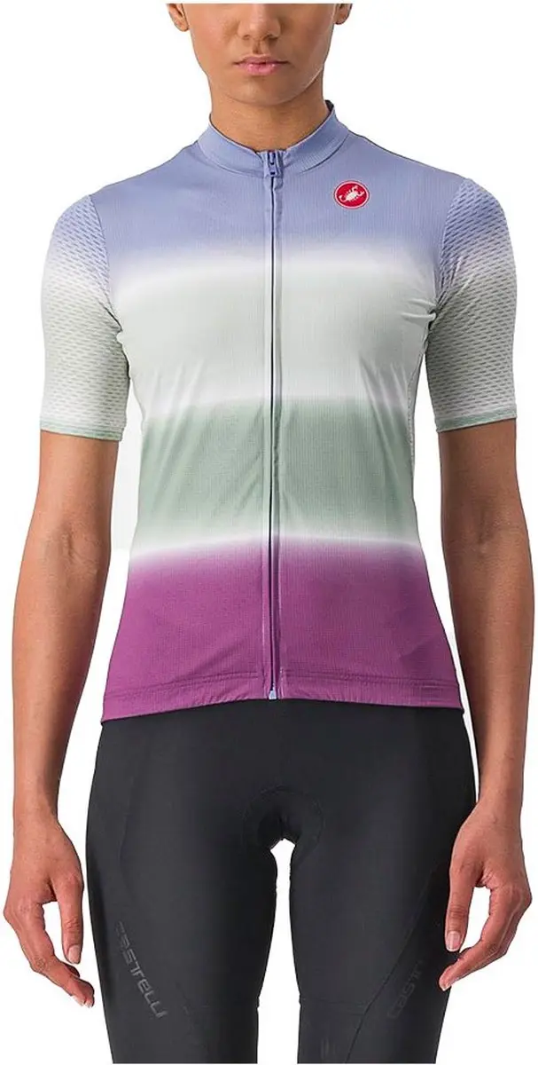 Castelli Dolce Fietsshirt Korte Mouw Violet Mist/Amethyst