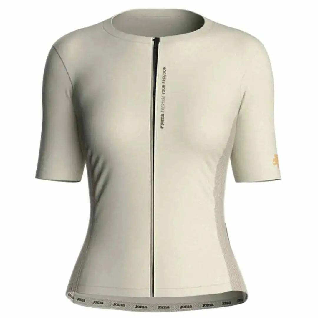 Joma Crono T-shirt Met Korte Mouwen Beige S Vrouw