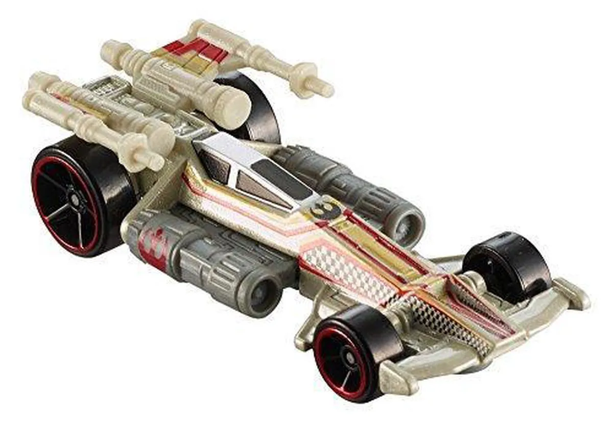 Hot Wheels Star Wars X-wing Fighter dpv26 - Rood/Wit
