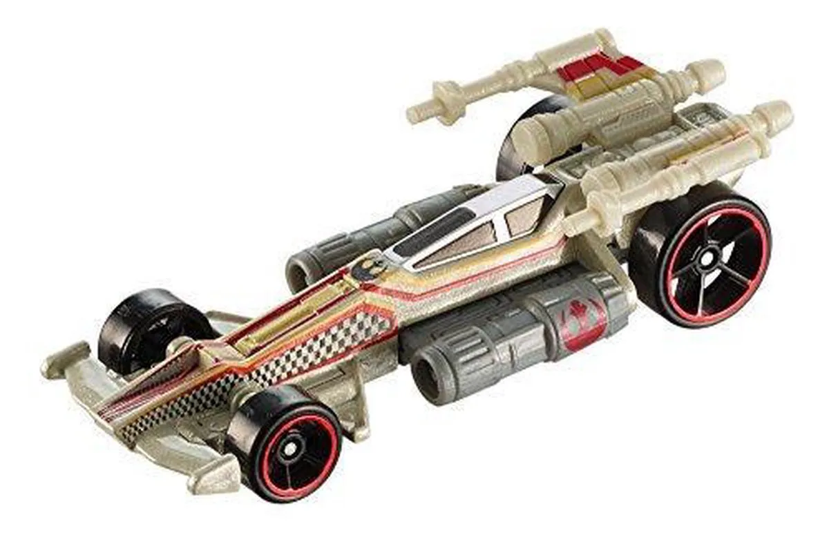Hot Wheels Star Wars X-wing Fighter dpv26 - Rood/Wit