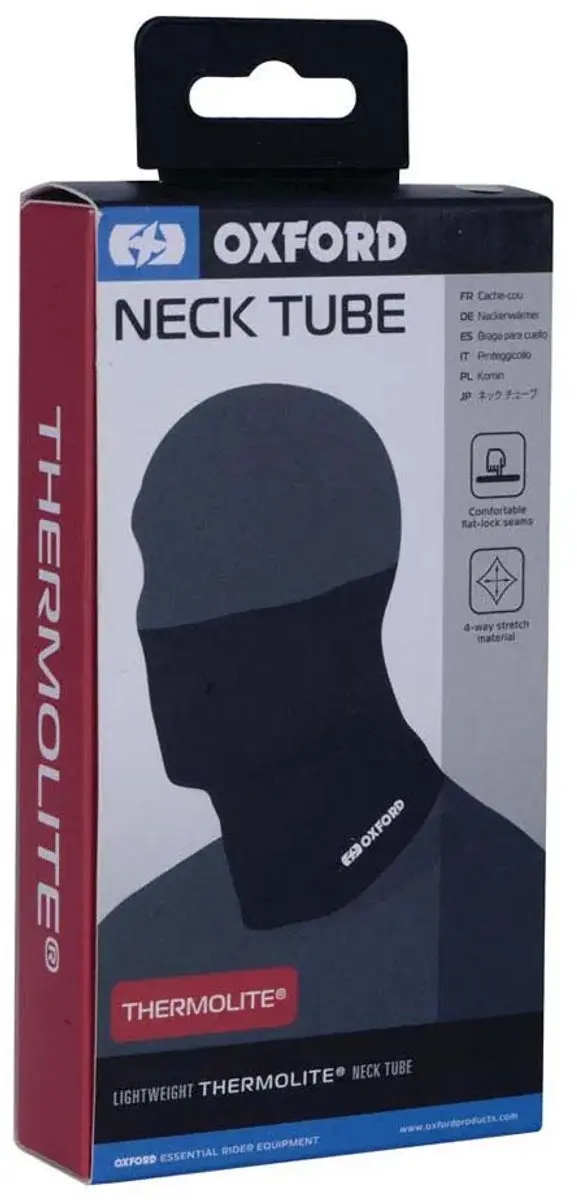 Oxford Thermolite Nekwarmer - Zwart - afbeelding 2 van 2