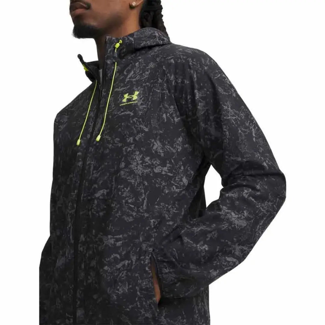 Under Armour Vibe Woven Hoodie XL - Zwart - afbeelding 3 van 3