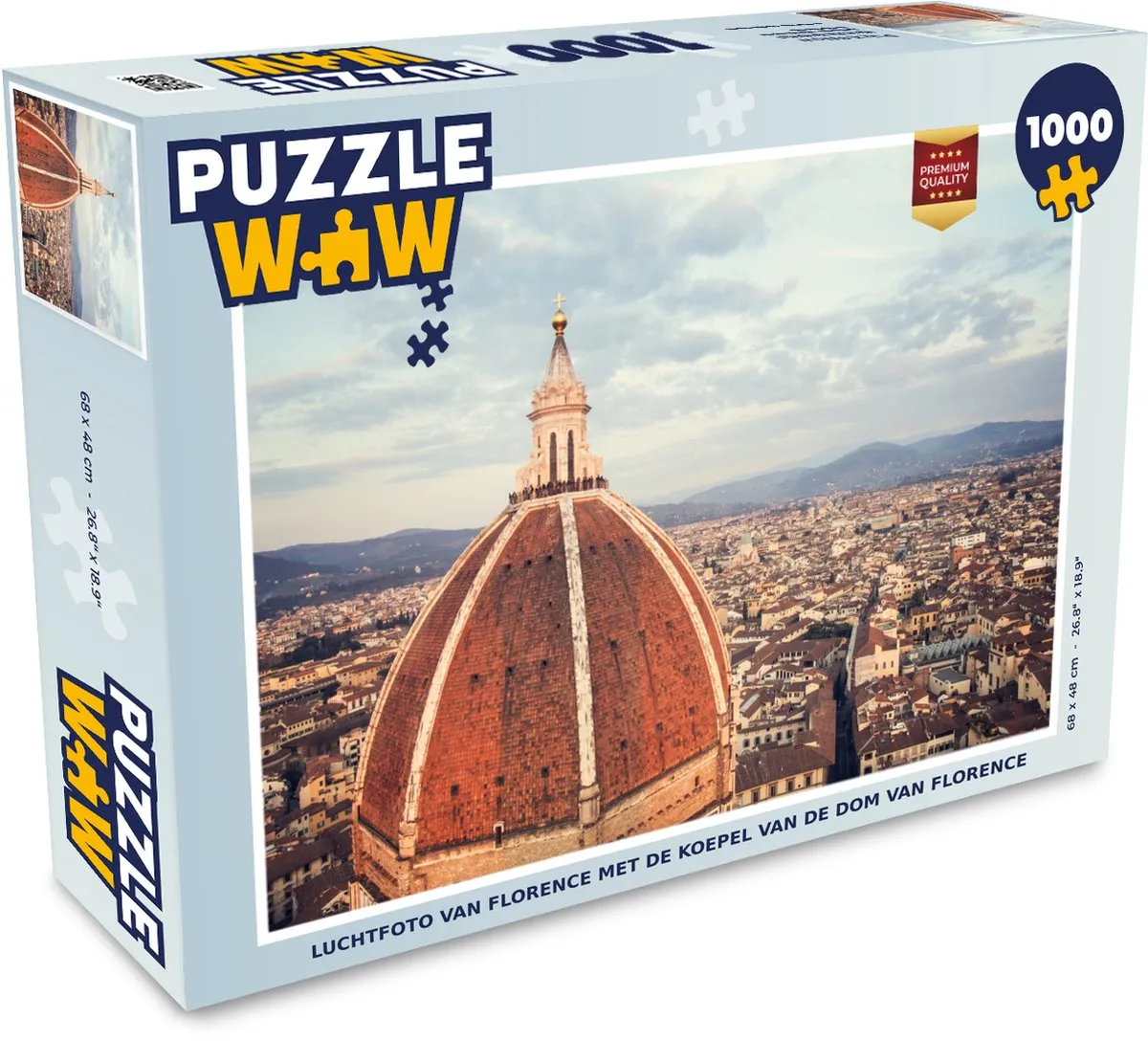 PuzzleWow Florence Legpuzzel 1000 Stuks