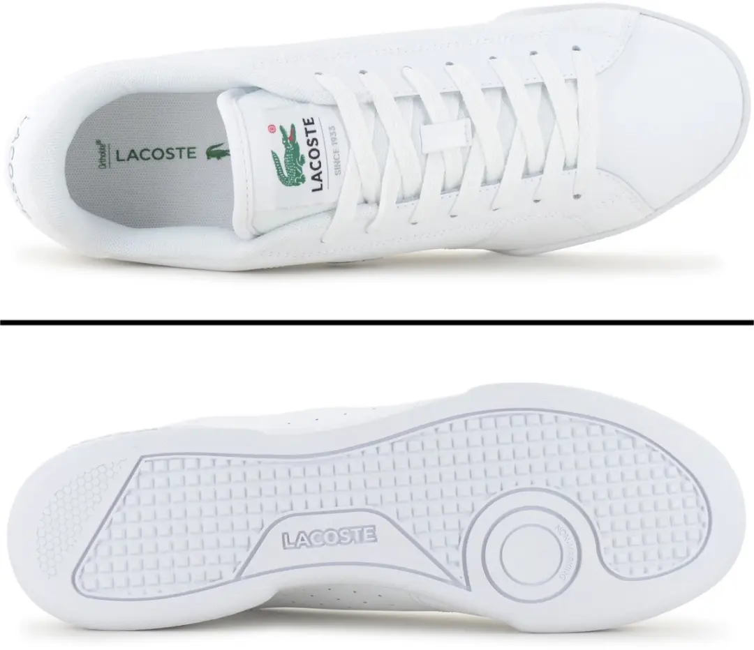 Lacoste Carnaby Cup 125 Sneakers Wit - afbeelding 5 van 6