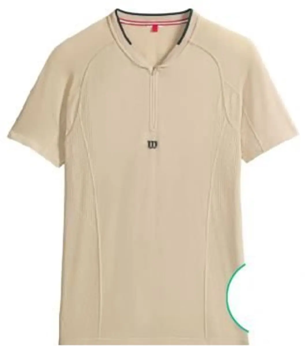 Wilson M Players Seamless Zip Henley 2.0