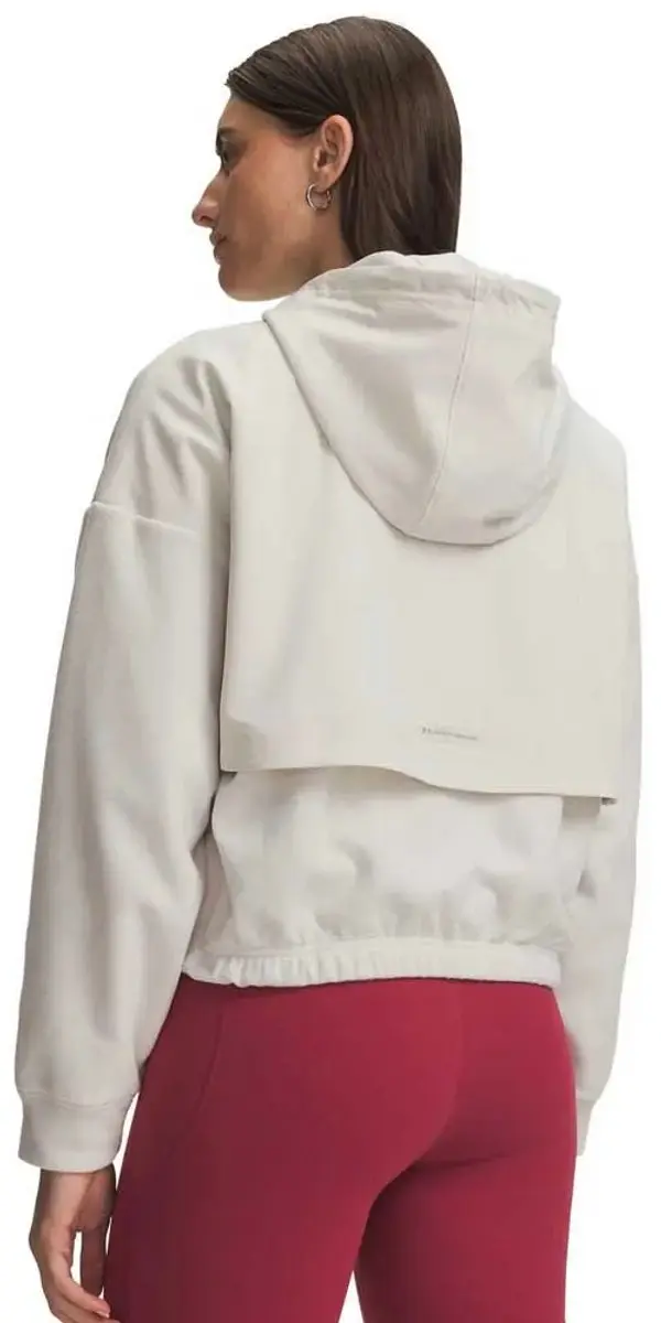Under Armour Performance Fleece Sweatshirt Wit S - afbeelding 2 van 4