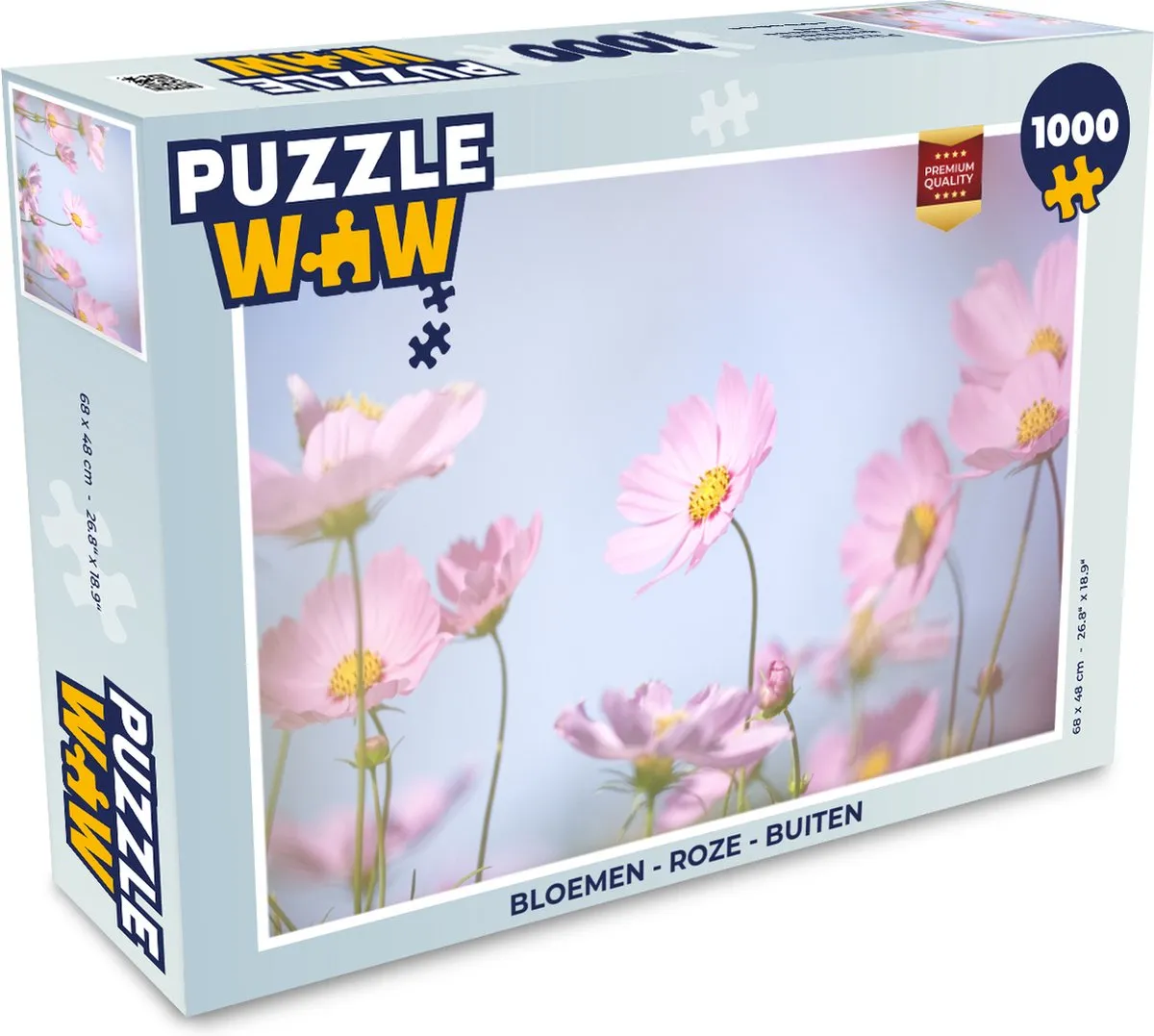 PuzzleWow Bloemen Legpuzzel 1000 Stuks