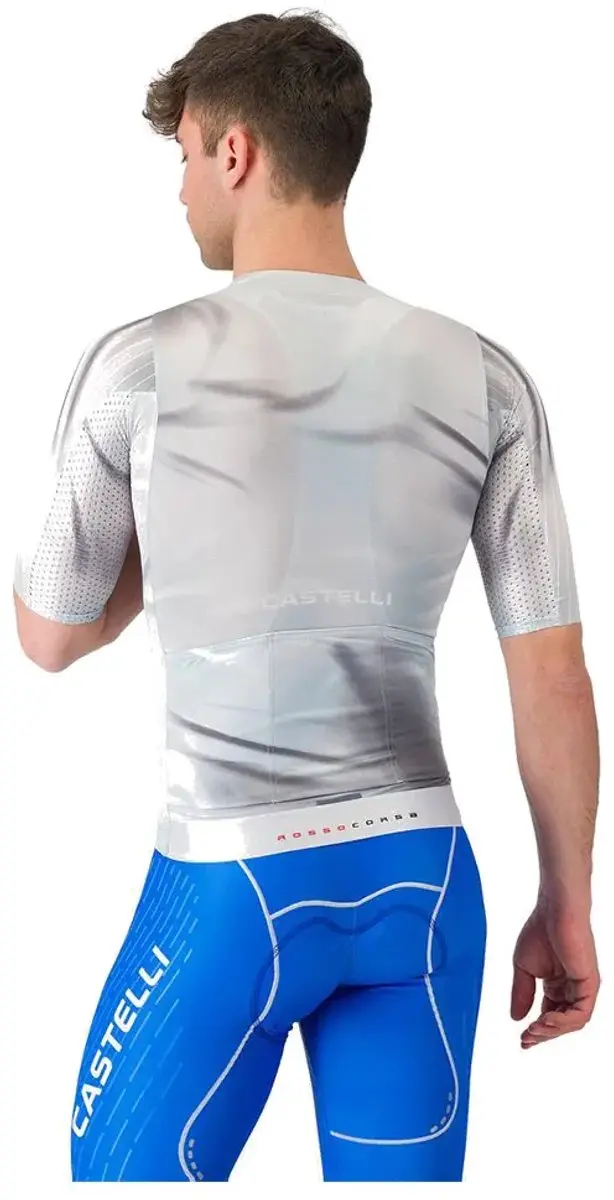 Castelli Aero Race 8S Wielertrui - Grijs XL - afbeelding 2 van 4