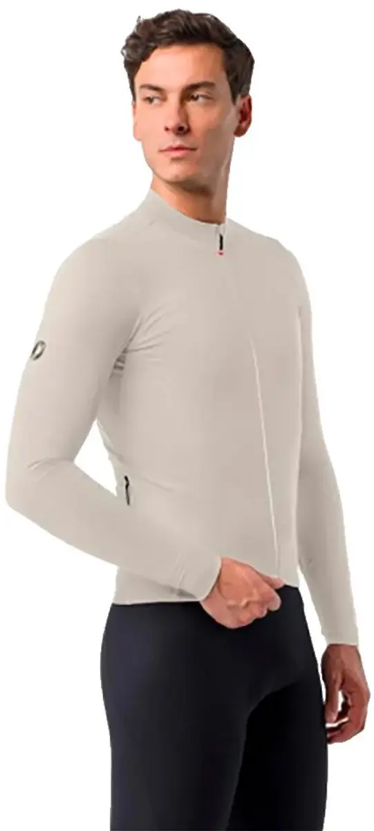 Castelli Thermowoven Trui Lange Mouwen M - Zilver