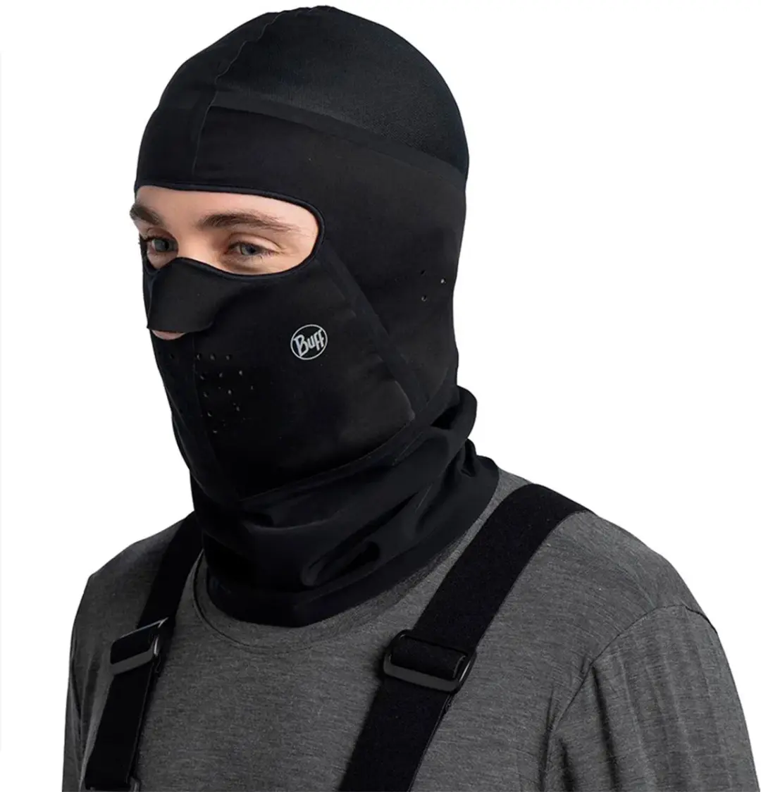 Buff Windproof Bivakmuts Zwart S-M - afbeelding 6 van 6