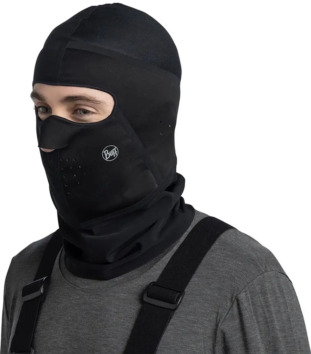Buff Windproof Bivakmuts Zwart S-M - afbeelding 3 van 6