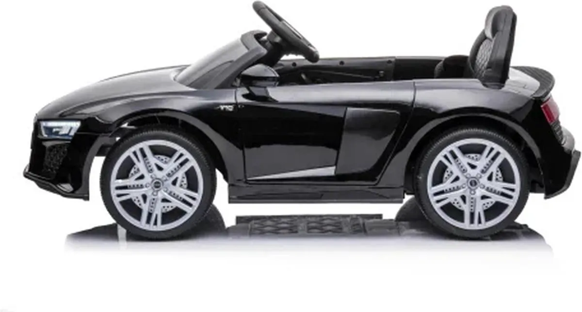 Audi R8 Sport Elektrische Kinderauto 6 km/u - Zwart