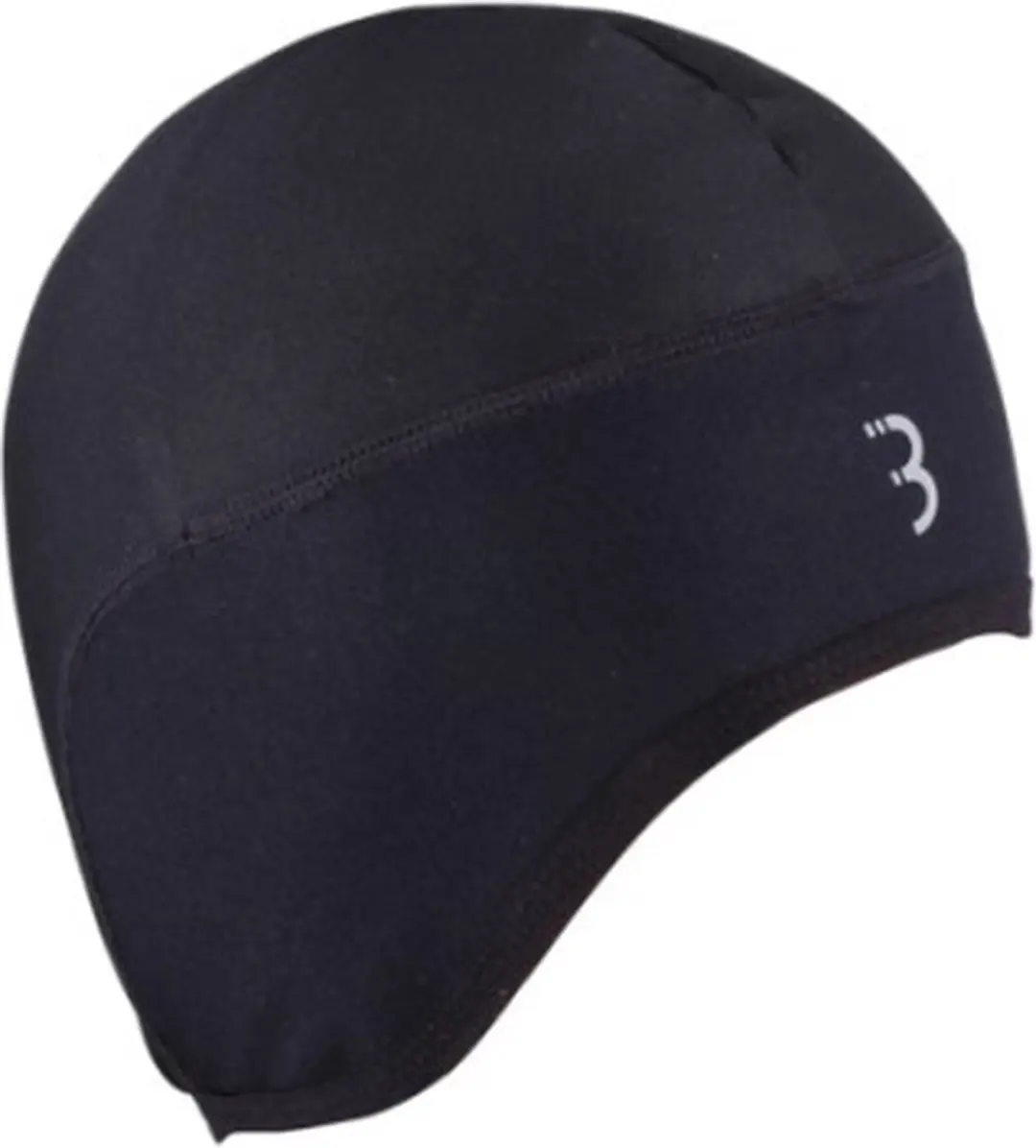 BBB Cycling Helmmuts Fiets - Windproof - Trioxx Thermo Fleece Materiaal - Fietsmuts voor onder Helm met Windblokker - Large - Underhelmet Cap WindBreak BBW-298