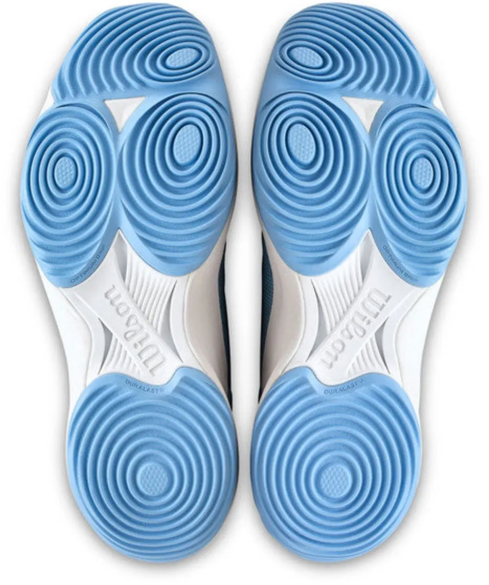 Wilson Hurakn Pro V2 Dames Padel Schoenen - 26 - Blauw/Wit - afbeelding 6 van 6