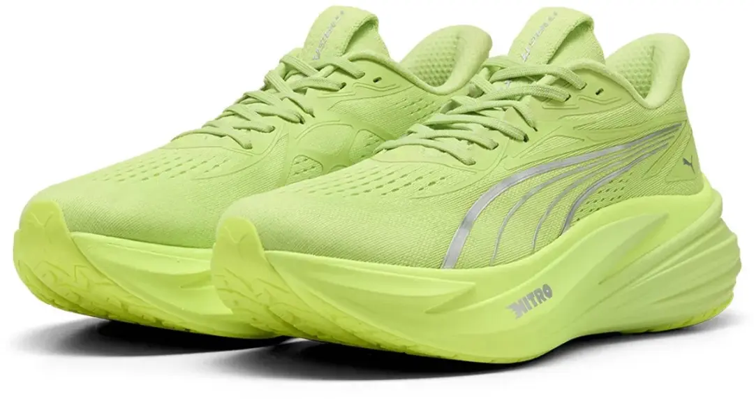 Puma MagMax Nitro 2 Hardloopschoenen - 46.5 - Sunny Lime - afbeelding 2 van 4