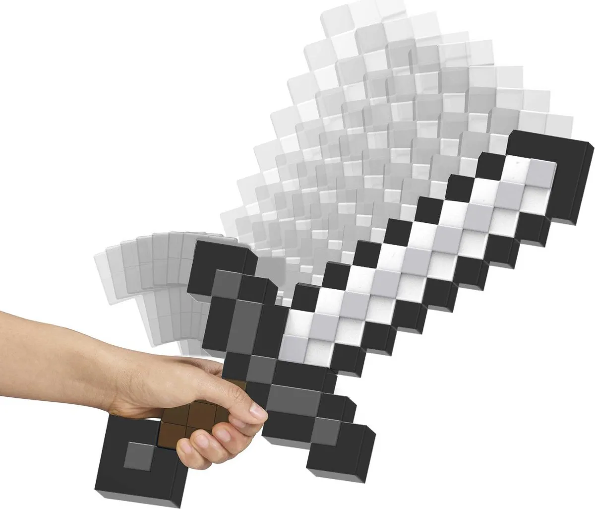 Minecraft Verkleedaccessoire Speelgoedwapen - Zwart/Wit