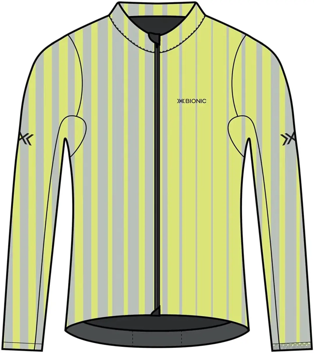 X-bionic Corefusion Ride Trui Met Lange Mouwen Geel M Man