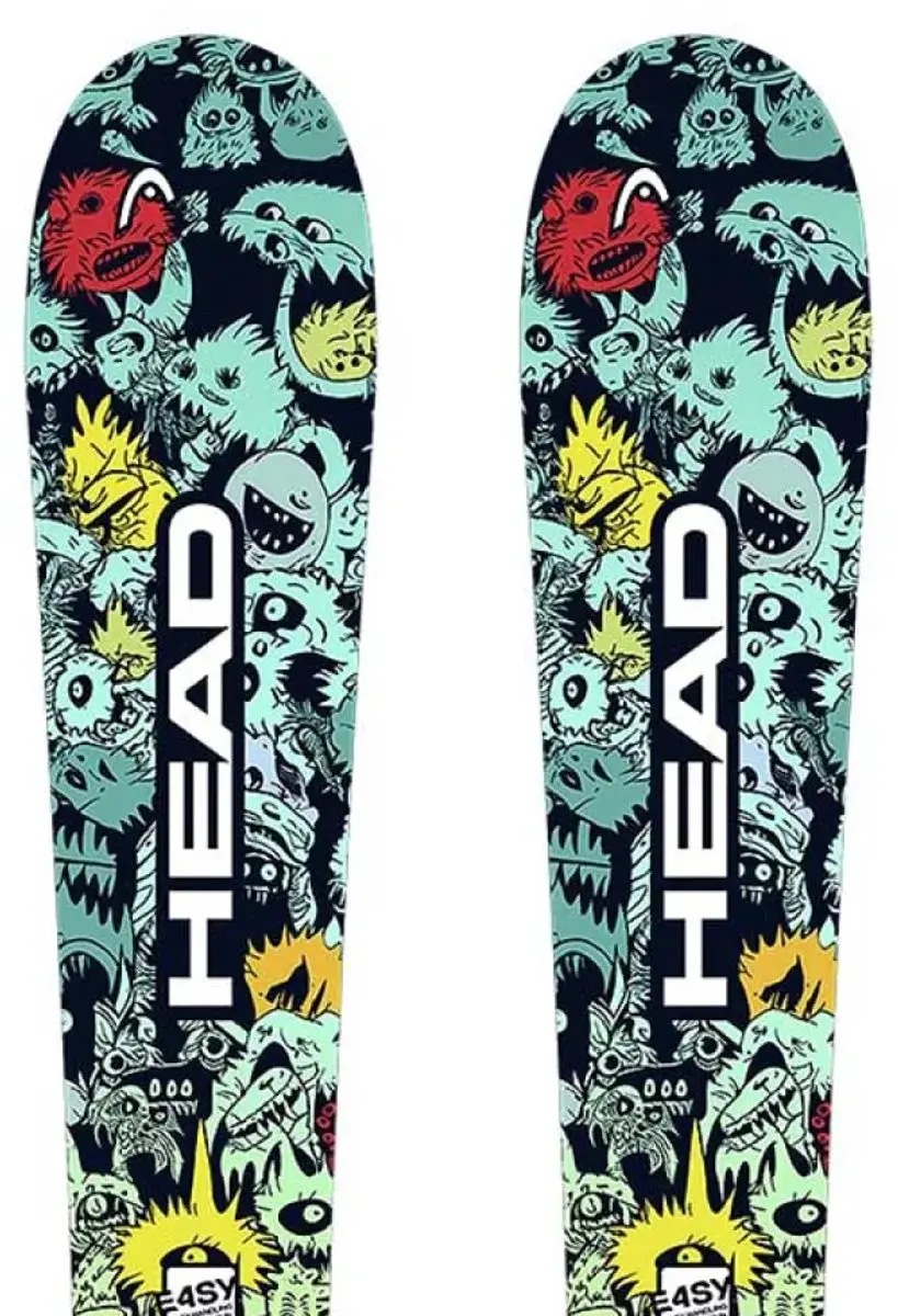 Head Monster Easy+jrs 4.5 Gw Ca Junior Alpin Skispakket Groen 67 Kinderen