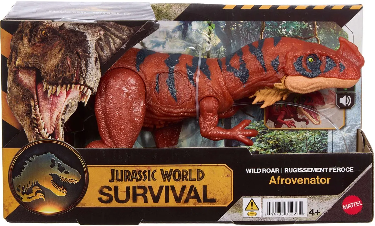 Jurassic World Afrovenator Actiefiguur - Licht & Geluid - MATTJKL76 - Multi