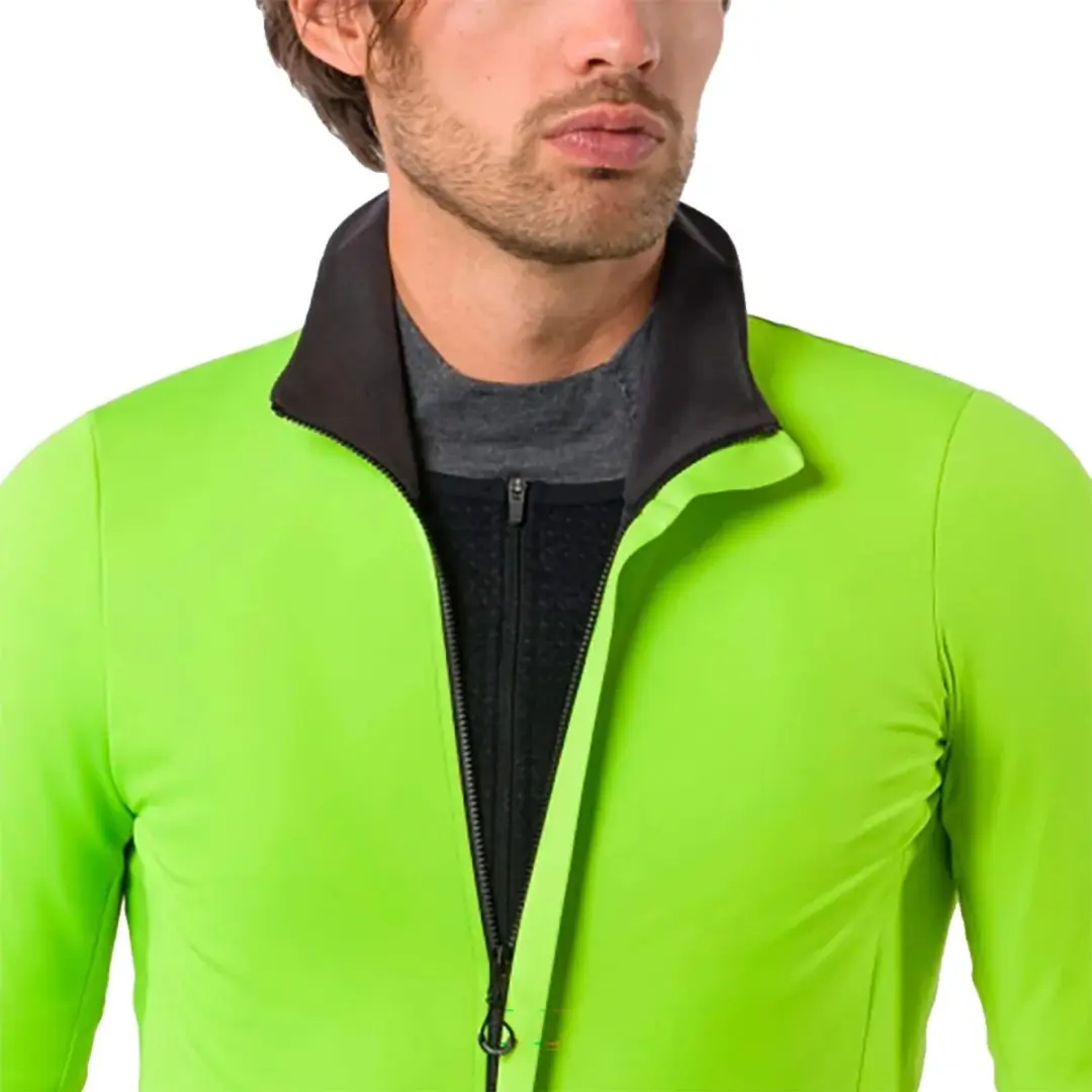 Castelli Alpha 150 Jas - M - Electric Lime/Black - afbeelding 3 van 4