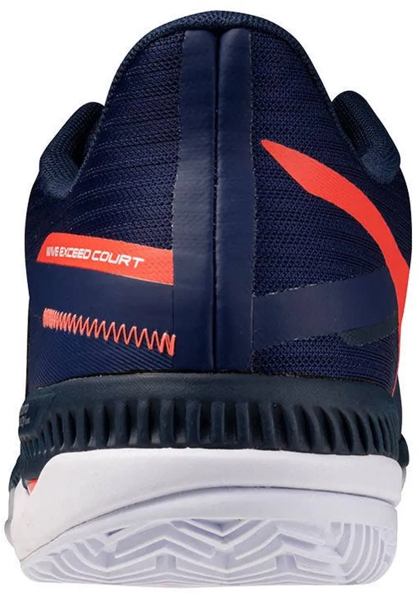 Mizuno Wave Exceed Court CC Tennisschoenen 43 - Blauw - afbeelding 4 van 5