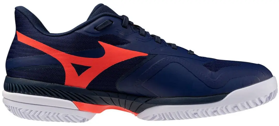Mizuno Wave Exceed Court CC Tennisschoenen 43 - Blauw - afbeelding 2 van 5