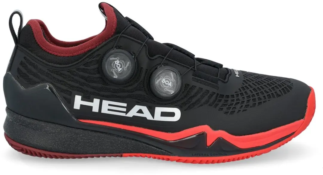 Zapatillas Head Endure Pro Boa Clay 273016 Bkrd 40