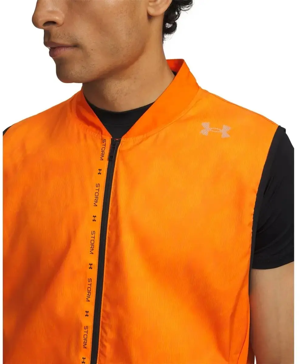 Under Armour Velociti Cold Weather Storm Vest - L - Oranje - afbeelding 3 van 4