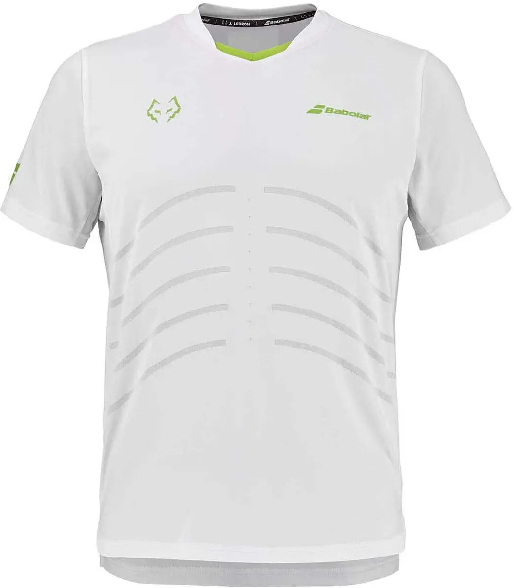Babolat Replica Tee Juan Lebron - White S - afbeelding 3 van 3
