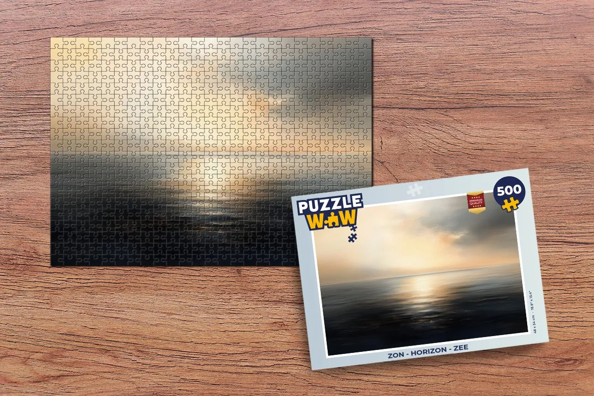PuzzleWow Horizon Zee Legpuzzel 500 Stuks - 8721173242289