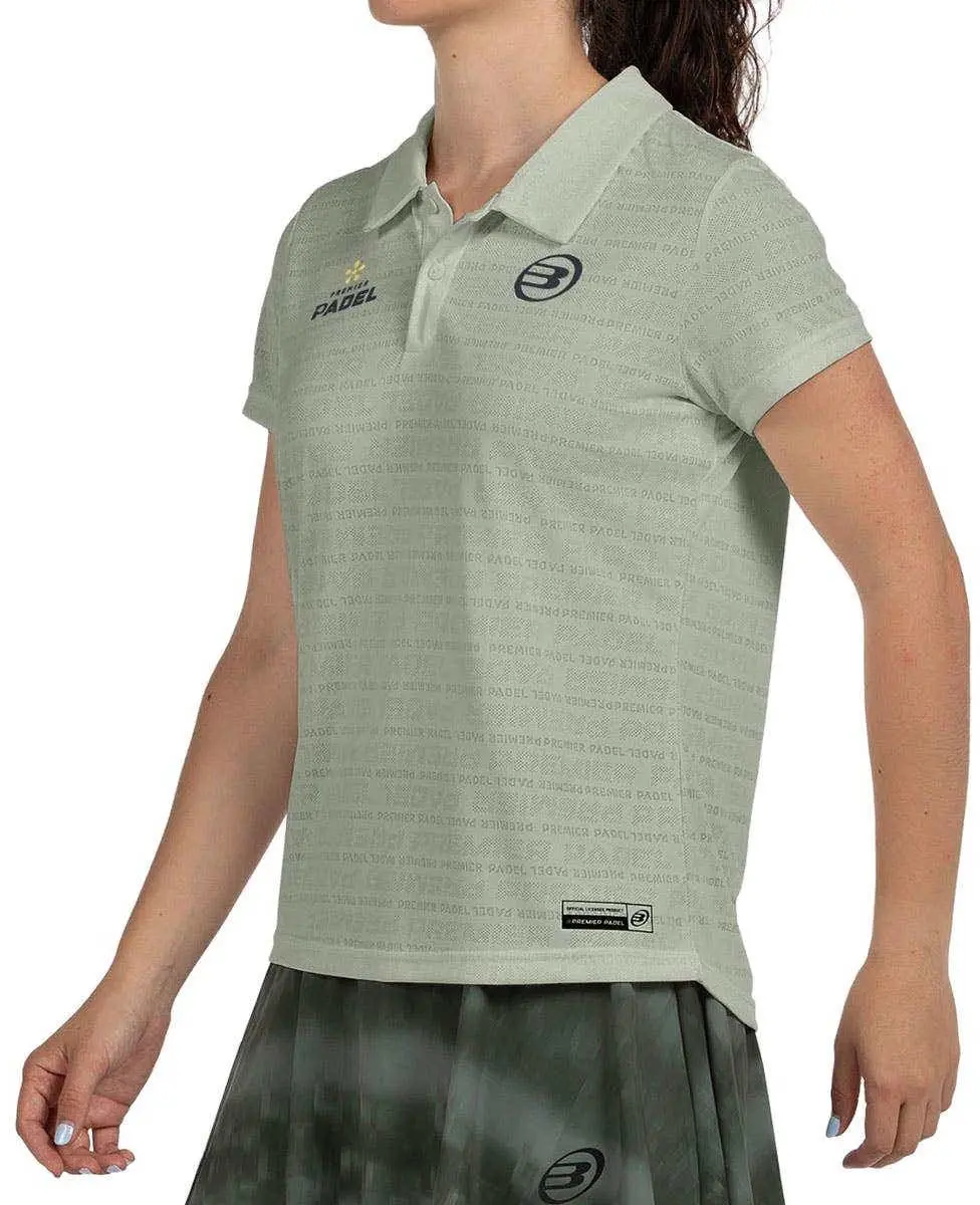 Polo Bullpadel Payerne 813 Ecualipto Mujer S