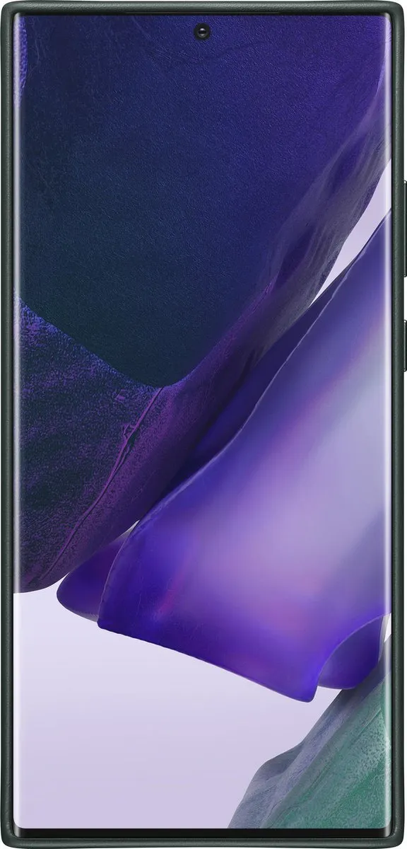 Samsung Leather Hoesje EF-VN985LG - Groen