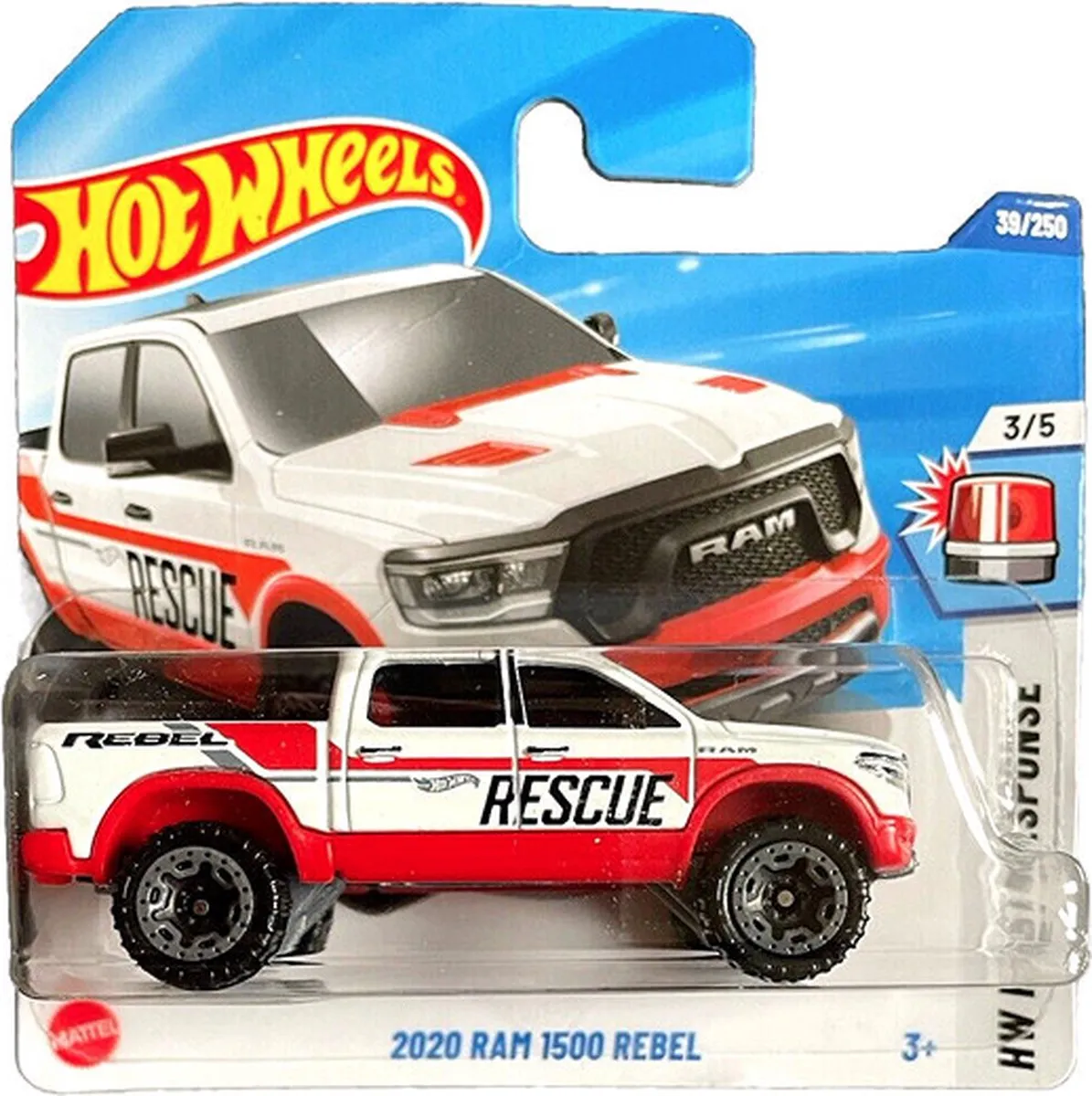 Hot Wheels First Response RAM 1500 Rebel Rescue 1:64