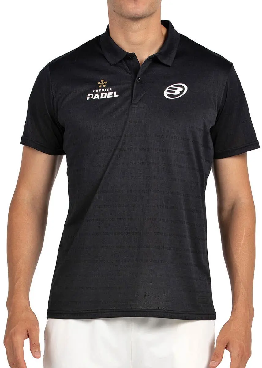 Polo Bullpadel Pompier 005 Negro Xl