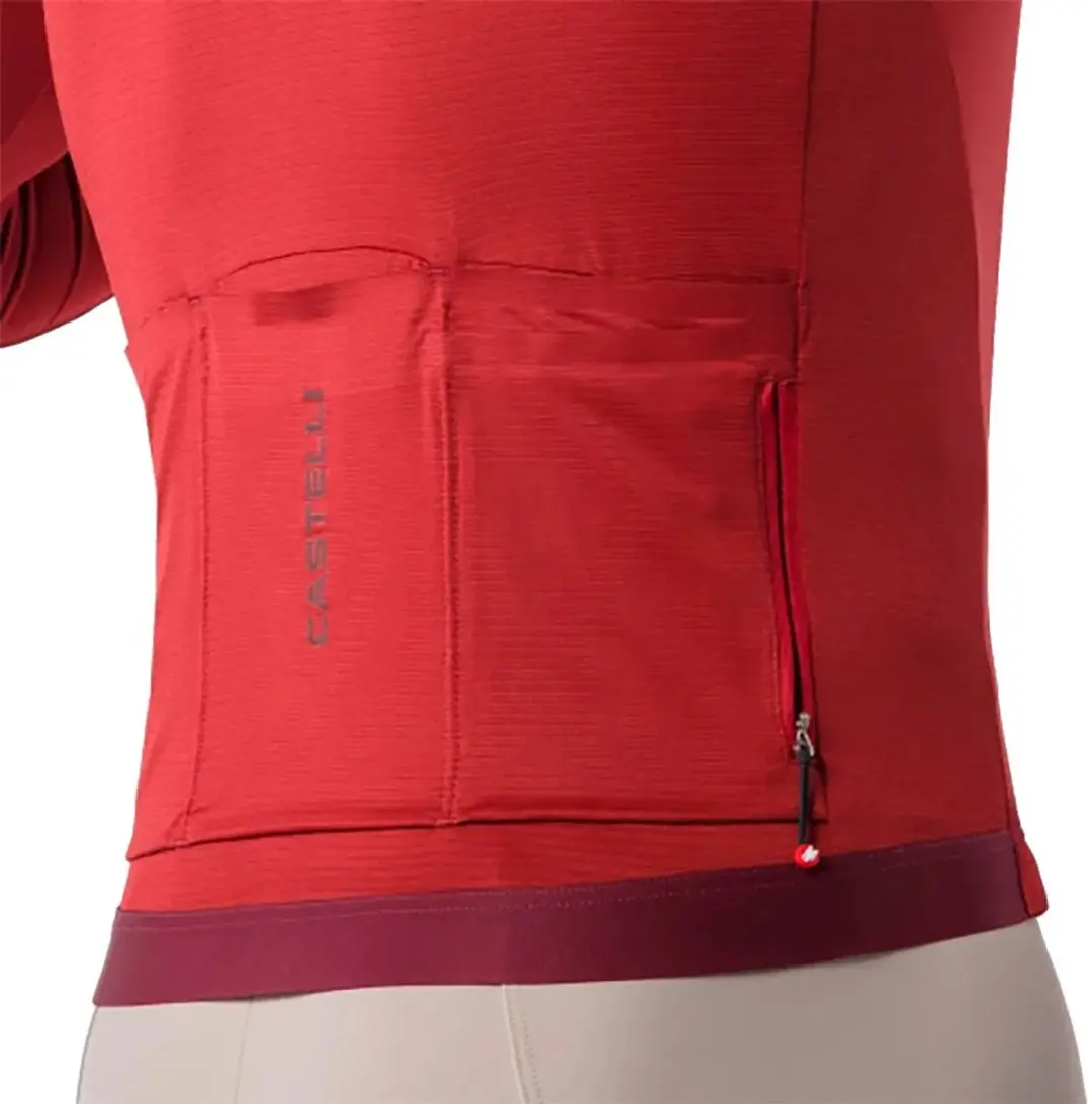 Castelli Espresso 2 Trui Lange Mouwen - M - Rood - afbeelding 3 van 4
