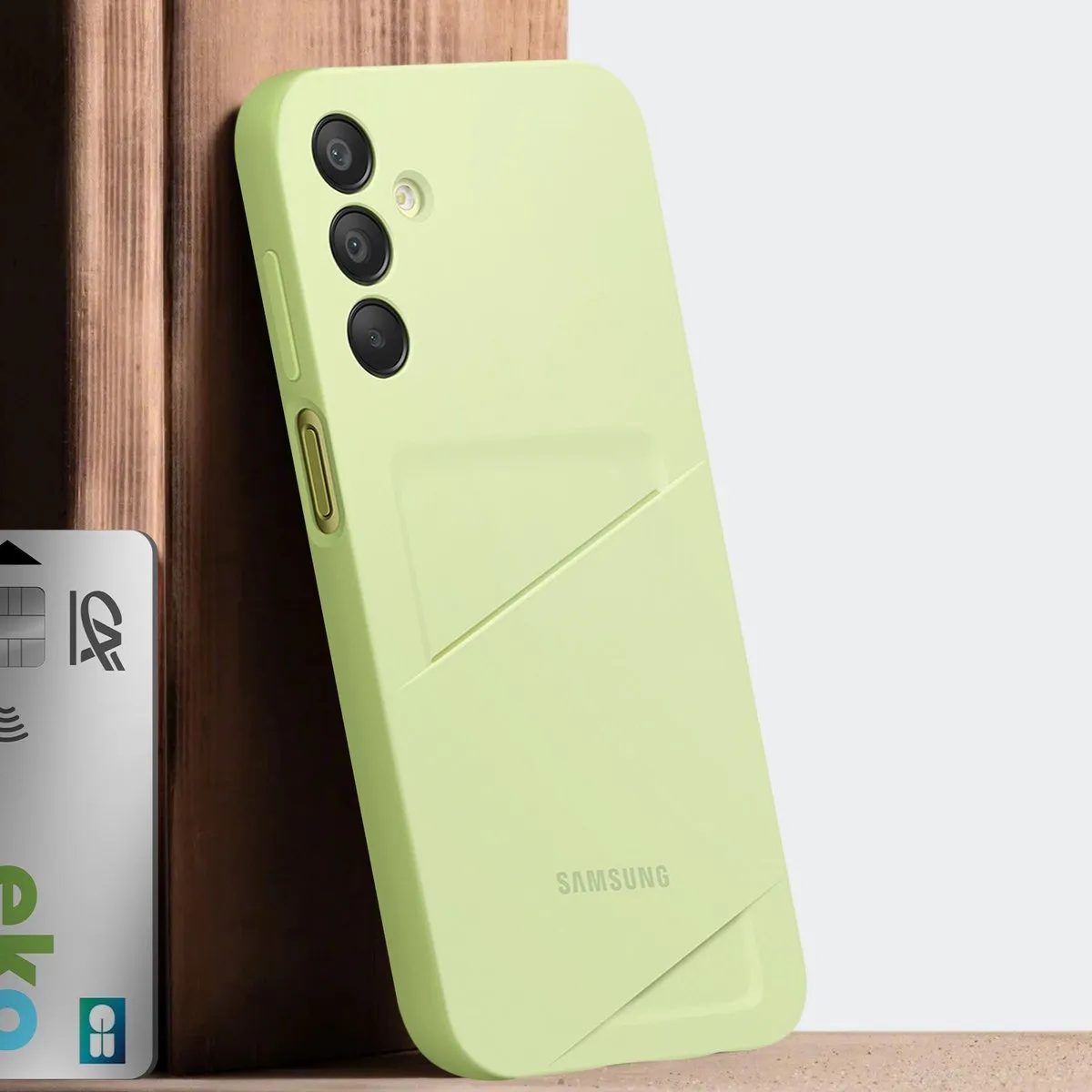 Samsung Galaxy A15 Card Slot Case - Lime - afbeelding 6 van 6
