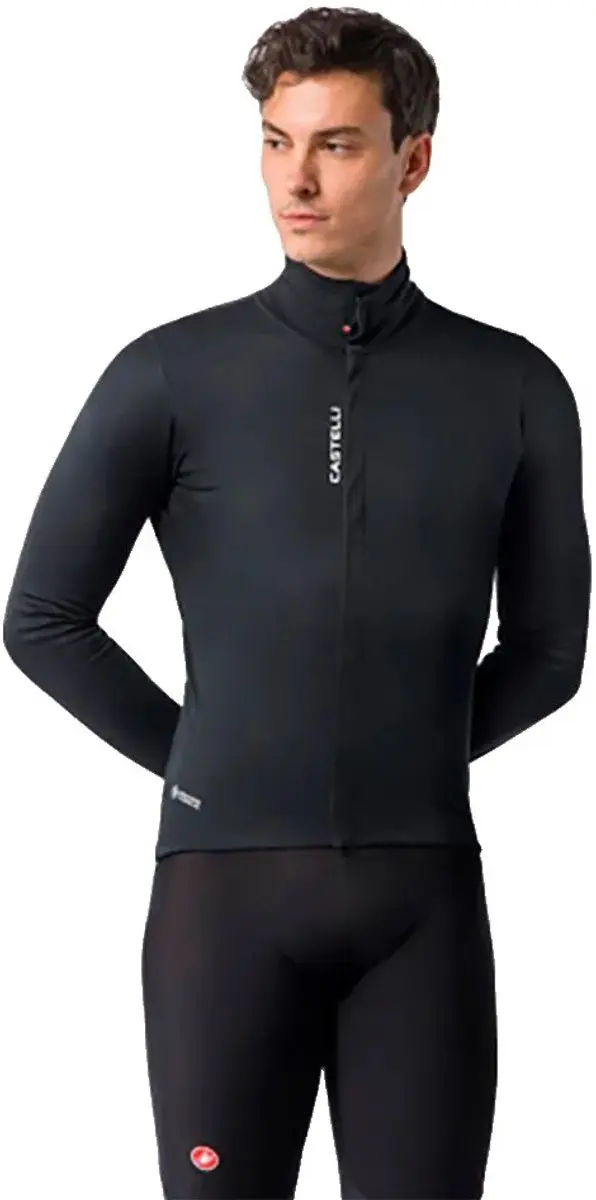 Castelli Ideale Gore-tex Infinium™ Windstopper® Jas Zwart M Man