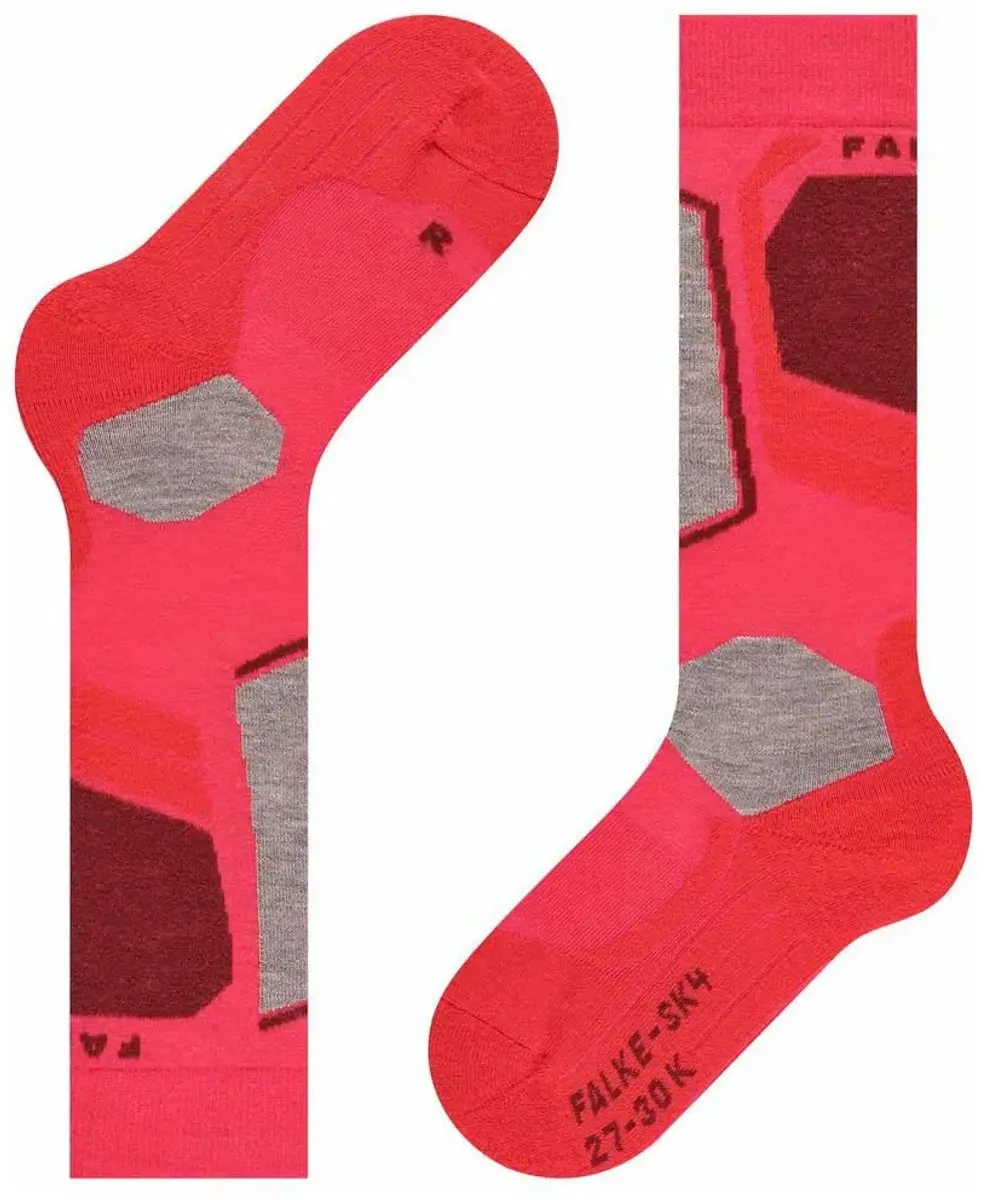 Falke SK4 Skisokken Kinderen - Rood - afbeelding 3 van 6